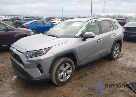 2020 Toyota Rav4 Hybrid Xle из США, поврежденный, VIN 4T3R6RFV5LU003120